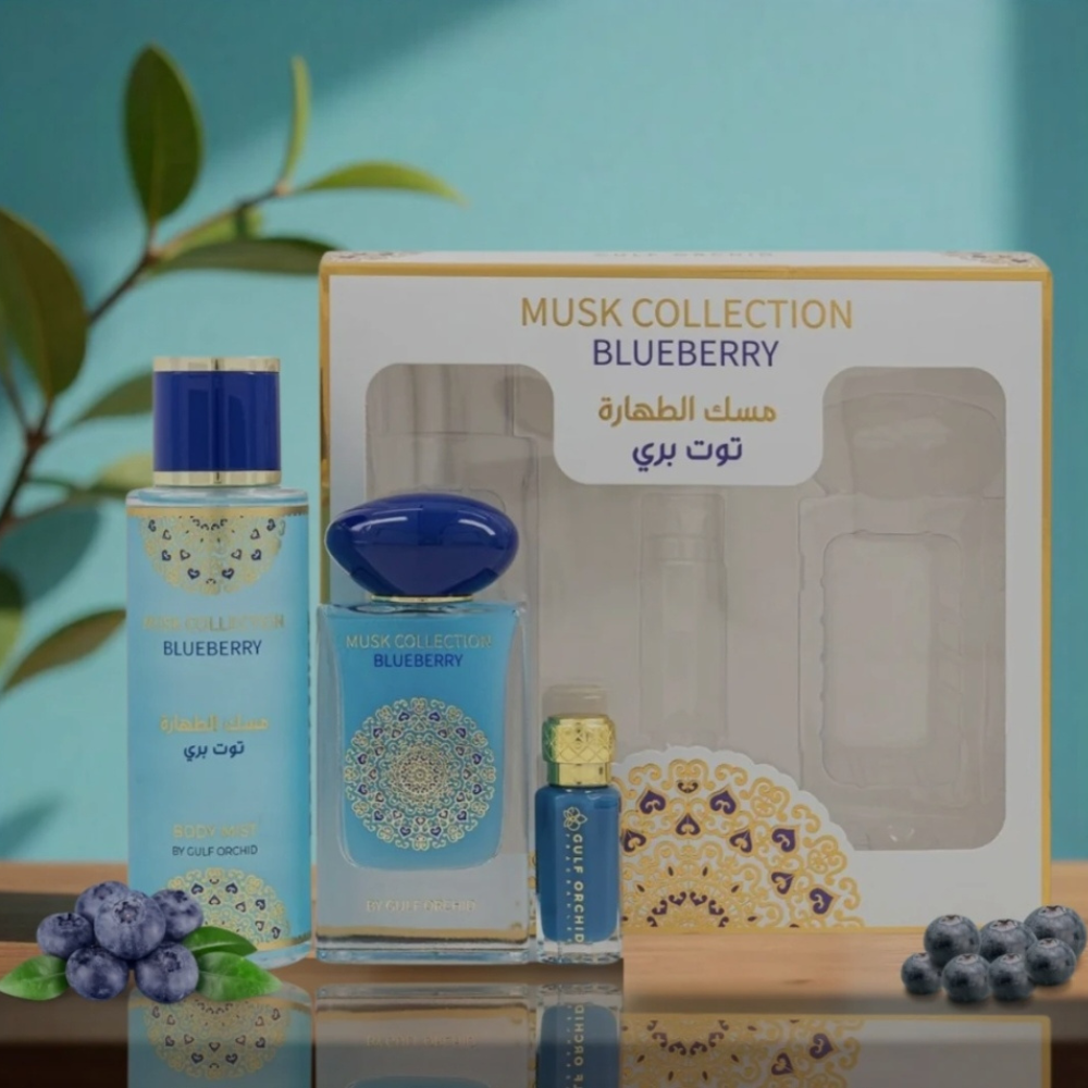 Coffret Musk Collection Blueberry Gulf Orchid